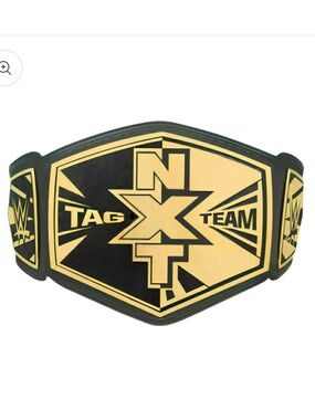 NXT Tag Team  Championship Belt - Black & Gold